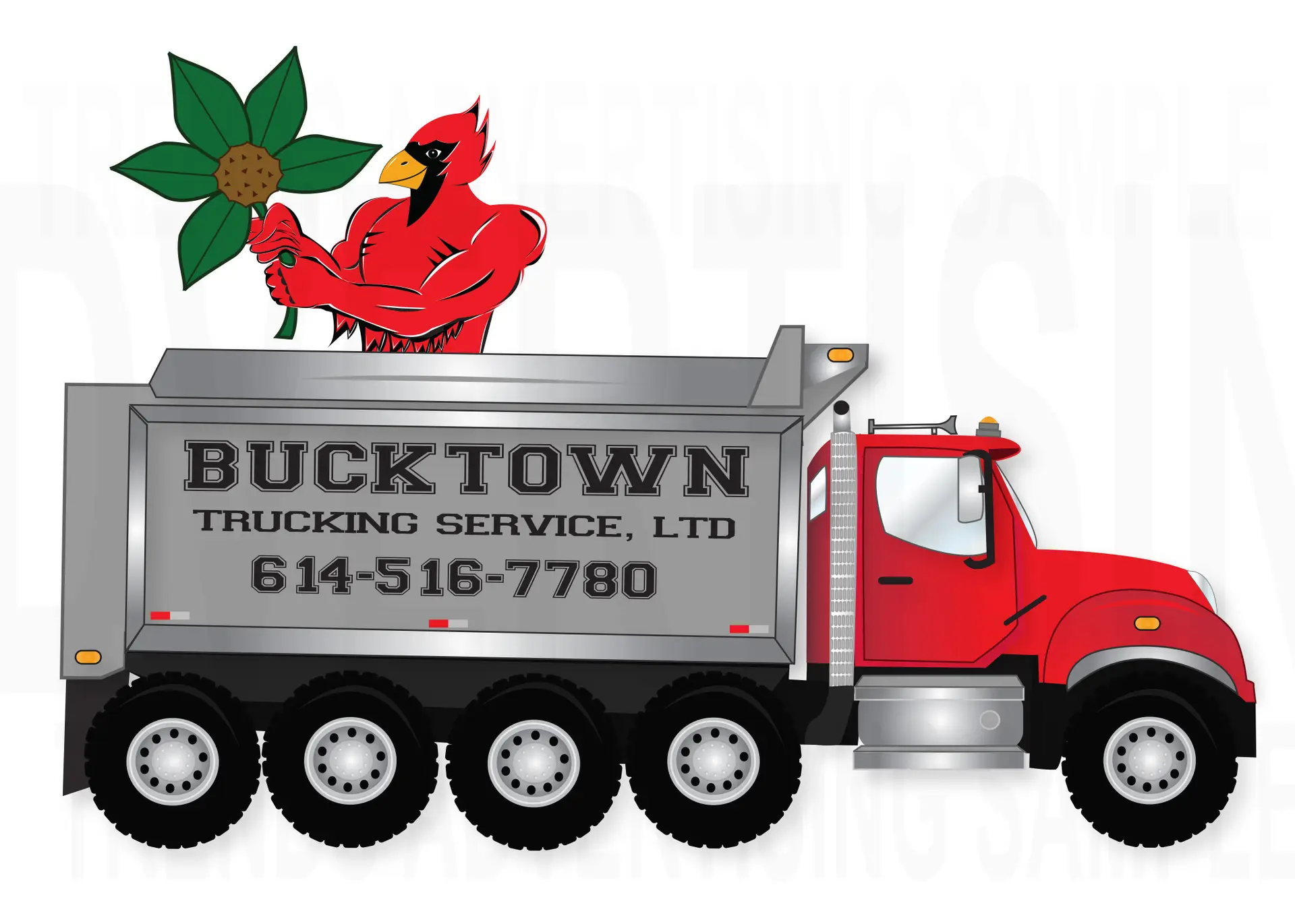 BUCKTOWN TRUCKING LOGO sample1