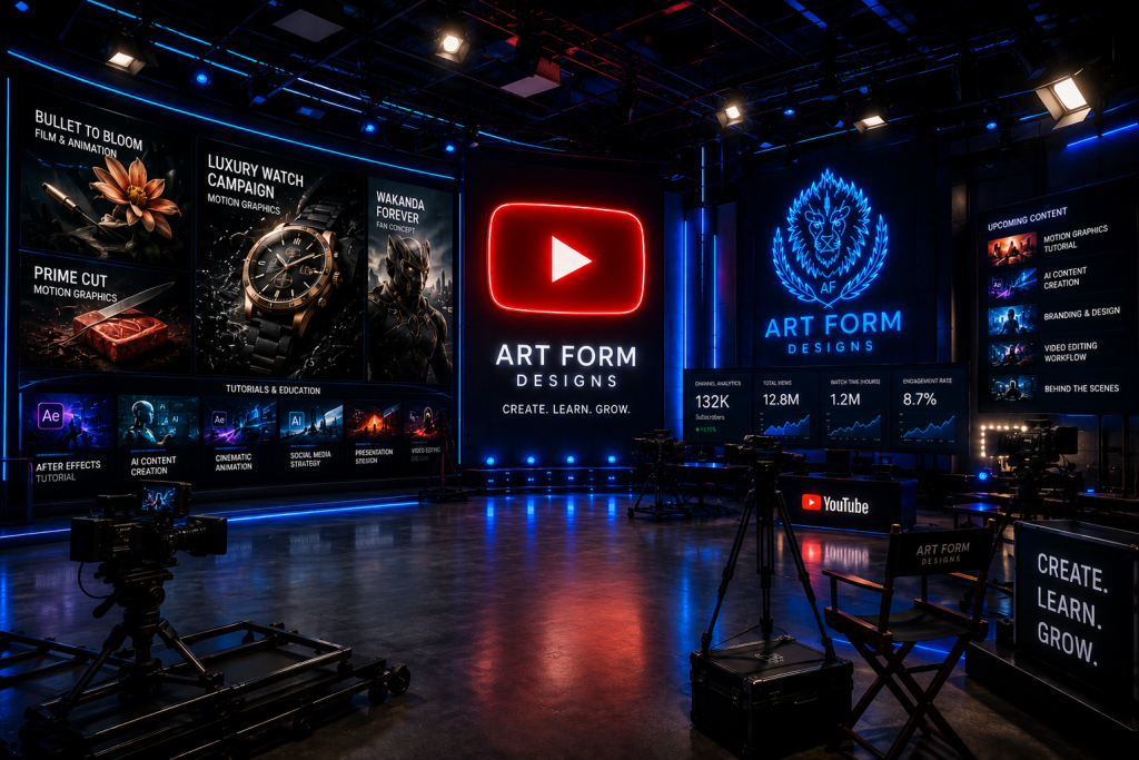 You Tube Channel_Art Form Designs