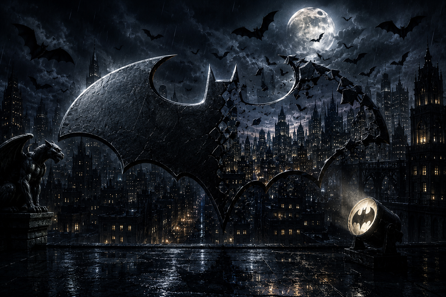 Batman Logo Reveal