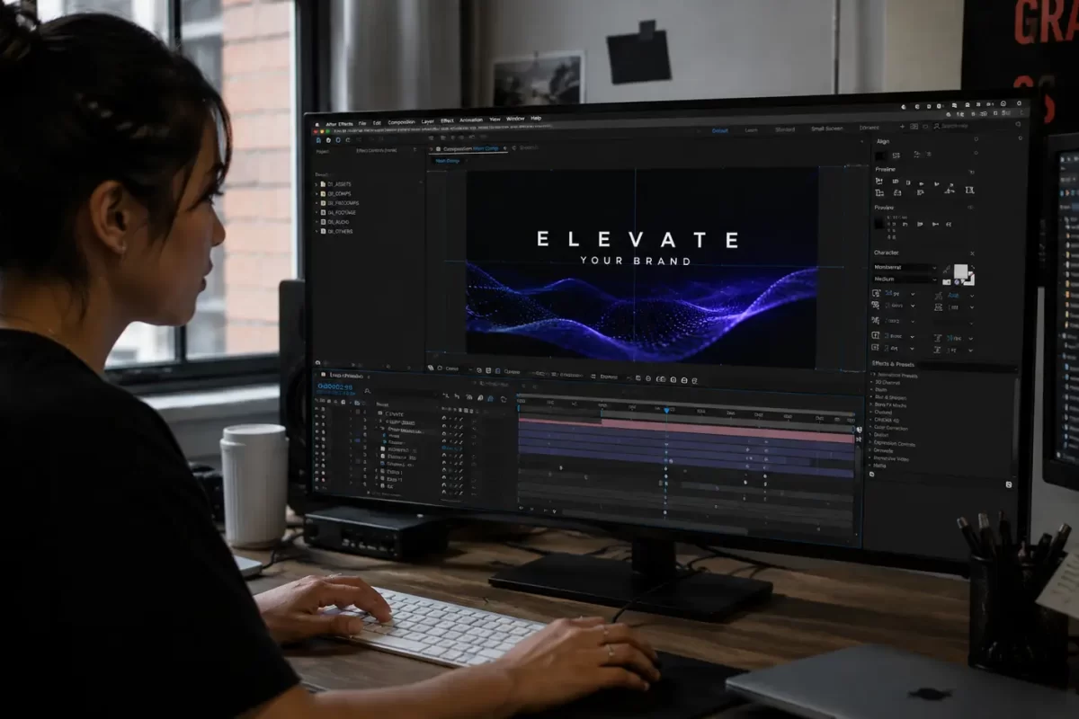 Motion Graphics Art Form Design